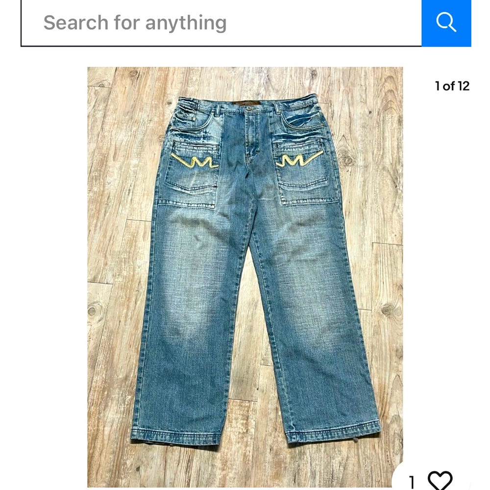 MISKEEN originals jeans size 33. The original one of one wearable arr